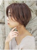 丸み束感ショート/ショートカット/ショートヘア/