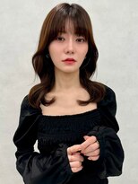 アッシュ 中野店(Ash)&nbsp;イメチェン/似合わせカット/フルバング/レッドブラウン/中野