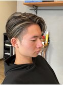 耳かけフェザー×ハイライト