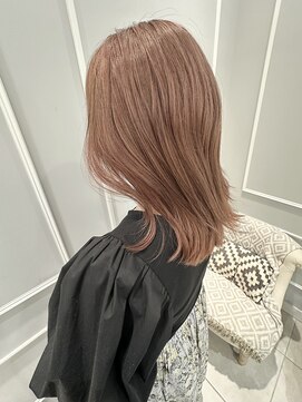 ネオリーブギンザ 銀座店(Neolive GINZA) (銀座) 柔らかピンクベージュ　ブリーチ