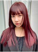 イメチェン/ホワイトブロンド/外ハネボブ/美髪/表参道/髪質改善