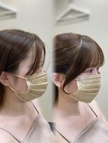 フィー 北千住店(fee)&nbsp;【柴尾style】オリーブグレー/小顔/前髪/似合わせ/骨格