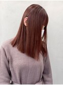 【GEEKS渋谷】オレンジブラウン/ロングヘア/トリートメント/小顔