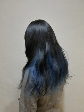 グラフ 立川(Graph.) レディースインナーカラーブルー