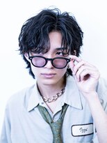 ビカム 名駅(become)&nbsp;【大人ツイストスパイラル×コンマバング】センターパートウルフ