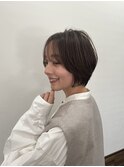 くびれショート 白髪ぼかし 大和八木