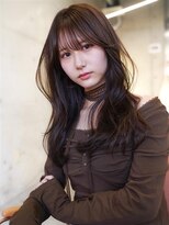 ロマーリ 岡山店(LOMARLIE)&nbsp;フェアリーレイヤー20代30代40代ハッシュカットオリーブブラウン