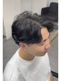 メンズヘアトウキョウ 新宿店(MEN’S HAIR TOKYO)&nbsp;毛流れセンターパートパーマ[新宿/メンズ/men's]