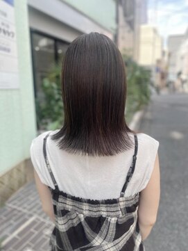 クリック(Click) ミディアムヘア/暗めカラー/グランマッシュ/北九州/小倉