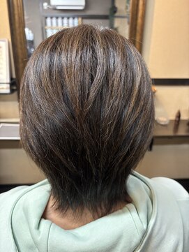 コネクト(Connect) 白髪ぼか生かしカラーカット