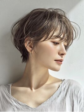 ハーツ(Heart's) 白髪ぼかし脱白髪染め似合わせショートボブ40代50代60代♪