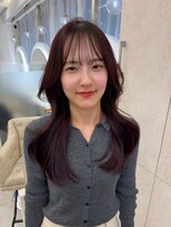 ネモネ バイ ミリー 梅田茶屋町(nemone by milly)&nbsp;韓国くびれロングレイヤー×ツヤカラー