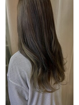 スマイロンナイロン ヘアー(smile on nylon hair) ロングヘア インナーカラー