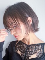 ミモザワークス ヘアアレンジ&nbsp;大人ボブ切りっぱなしボブレイヤーボブ外ハネボブくびれボブ