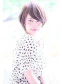 可愛い小顔ペールジュショート