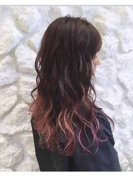 モアナ バイ ヘッドライト 武蔵小杉店(Moana by HEADLIGHT) Moana武蔵小杉#グラデーションカラー#ピンク#イメチェン