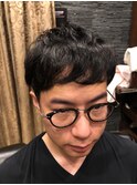 くせ毛を生かしたナチュラルショート