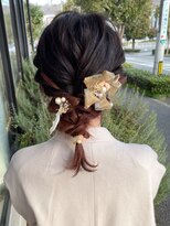 パシフィックダズールコウベウエスト(Pacific Dazzle Kobe west) お呼ばれヘア!ロブでも可愛いあみおろし