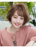 20代30代40代大人かわいい小顔ひし形ふんわりボブ