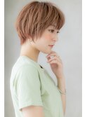 スローカラーハイライト小顔マッシュショートY越谷10代20代30代
