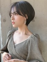 大人かわいい小顔ショートボブショートヘア20代30代40代表参道