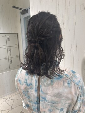 ラ ブランシュ 大宮(La Blanche) 大宮/似合わせカット/アースカラー/くびれヘア/デザインカラー