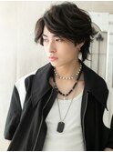 ≪mod's men≫ニュアンスパーマが成功のカギ☆モテウルフヘアA