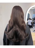 大人かわいい20代30代40代小顔ショコラベージュ　Zina本八幡
