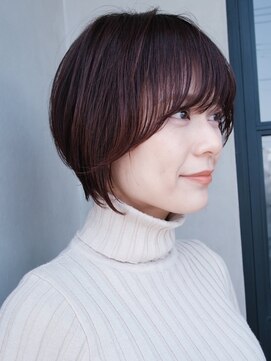 シアン(cyan) 大人マッシュショート