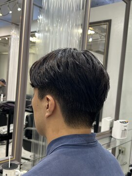 エスカーラ 表参道(THE ESCALA) ＠shino_ne197/カット/メンズ/マッシュパーマ