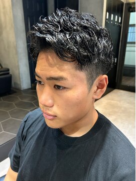 ラグシス ザ バックルーム(LUXIS THE BACK ROOM) ナチュラルパーマ【立川/メンズ】