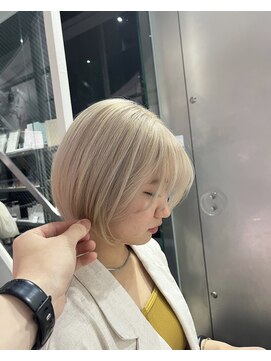 シェリ ヘアデザイン(CHERIE hair design) 福岡 ブリーチ ベージュ グレージュ ダブルカラー ハイライト
