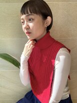 ビュートリアム265(BEAUTRIUM 265) ショートボブ・ベージュカラー・イルミナカラー・銀座京橋