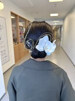 ヘアーメイクブランニュー セントラル 西大寺店(hair make Brand new central)&nbsp;金箔◎水引き◎卒業式ヘア