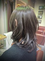 ライスラボニータ(La isla Bonita)&nbsp;リアルパーマ&白髪いかしてハイライト 春スタイル！