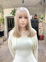 ヲタク(wotaku.)&nbsp;ホワイトベージュホワイトミルクティホワイトシルバー2ブリーチ