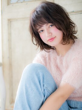 モッズ ヘア 福岡姪浜店(mod's hair) mod's姪浜/フレンチカジュアルくせ毛風ゆるふわこなれミディh