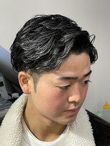 メンズウェーブパーマスタイル