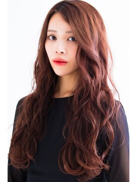 ヘアサロン ナノ(hair salon nano) 可愛さのある大人スタイル前髪なしの巻き髪ロング♪