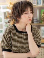 カバーヘア ブリス 北浦和(COVER HAIR bliss)&nbsp;くせ毛風レイヤーマッシュショートウルフTb6北浦和20代30代40代!