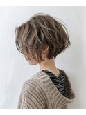【ボブスタイル】前下がりボブ
