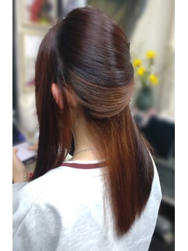 松本平太郎美容室 立川店 【立川 ロング イノアカラー インナーカラー 30代40代50代60代】