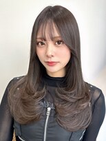 ノエシキカ(noe sikika)&nbsp;韓国レイヤーカット×透明感カラー