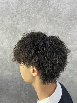 ライズ 渋谷店(RISE) カット＋特殊パーマ【刈り上げないツイストスパイラルパーマ】