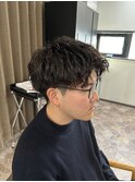 ツイストスパイラルパーマ/札幌メンズショート/札幌メンズパーマ