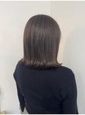 切りっぱなしボブ×スモーキーシルバー♪