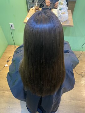 エシカル(ethical) 【髪質改善】地毛風ストレート/酸性ストレート/弱酸性縮毛矯正