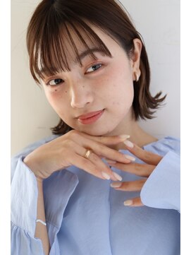 ピアーネ 三宮トアロード店(PIANE) 肩上シンプル大人ボブ 30代/40代 大人女性向け