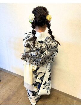 チーモ ハッピー ヘア メイク(CheeMo happy hair make) 七五三着付け＆ヘアアレンジ