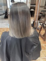 ルチア ヘア ステラ 京都店(Lucia hair stella)&nbsp;エアタッチバレイヤージュ/透明感カラー/27/学割U24/京都/河原町